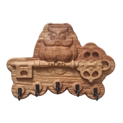 Wooden Key Holder "Owl"