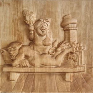 Medinis dekoras pirčiai